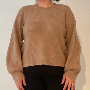 J. Crew Extra-Soft Camel Sweater